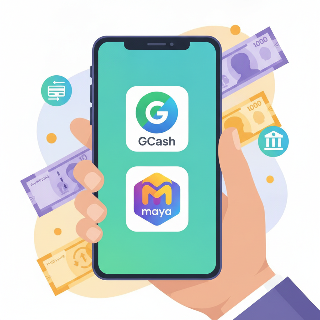 Illustration: VM Scream Minimum Deposit Guide: GCash, Maya, InstaPay & PESONet Options